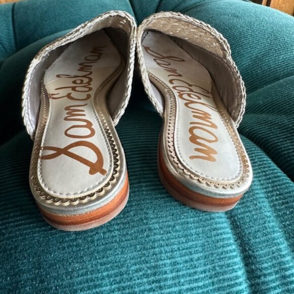 Sam Edelman - Women's Size 6.5 Elva Woven Mule Flats - Picture 5 of 8